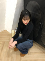 バレンタインオーバーワイドジーンズ