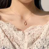 ヨンロンクリスタルイヤリング&ネックレスセット / Younglong Crystal Earrings & Necklace set