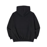 SuperNomal balloon over fleece hoody BLACK
