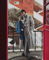 オレオダッフルロングコート/Oreo duffel long coat (2 color)