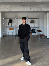 A Nock Deco Denim Pants (2color)