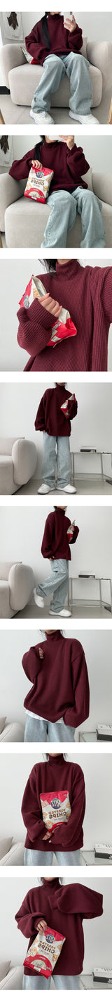 Whitty Wanggol Ground Turtleneck Sweatshirt