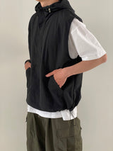 Track anorak vest