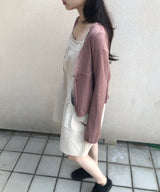 レースリボンカーディガン