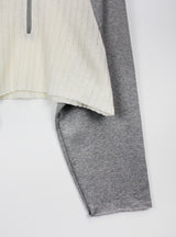 クロップハーフカラーニット/Crop Half Color Knit (2color)