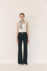 Embroidery knit 