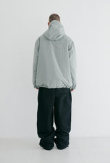 ソフトフーディージャケット/BSR2223FWJK014 SOFT HOODIE JACKET ASH MINT