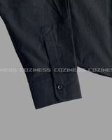 ウォッシングルースフィットクロップシャツ / ECT Washing Loose-Fit Cropped Shirt (4 colors)