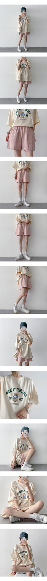 ハクバイオウォッシングコットンベンダブルショーツ / Haku bio washing cotton bendable shorts
