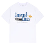 カムアンドジョインアスグラフィックオーバーフィットTシャツ