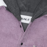 コーデュロイシャツ パーカー / corduroy shirt hoodie [purple]