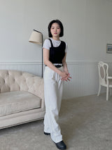 ストレートソフトパンツ / no.1753 Straight Soft Pants (2color)