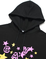 スターライトフーディー/STARLIGHT HOODIE BLACK(CV2CFUM405A)