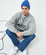 PATCH LOGO SWEATSHIRT (MELANGE GREY) (4612189683830)