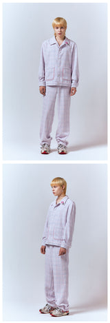リバティーツイードパンツ/LIBERTY TWEED PANTS [PINK]