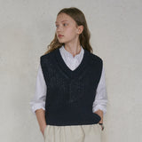 Organic V-neck vest (6683783266422)