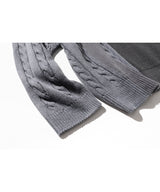 MULTIPLE INCISON CABLE KNIT MFONT002-BK (6645571125366)