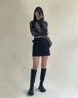 Collection 21fw - Dark Vader Mini Skirt (6614899196022)