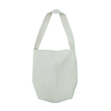 リボンポイントエコバッグ / RIBBON POINTED ECO BAG, CREAM
