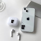 Black - Surprise Somecat Couple Phone Case