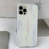 モーブパステルウェーブビードスマホグリップケースセット