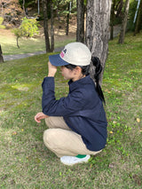 ラウンドバギーフィットコットンパンツ