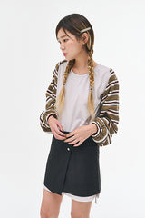 ブリングストライプボレロカーディガン/Bling Stripe Bolero CD (3 colors)
