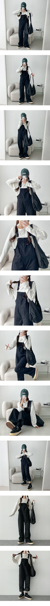 T-shirt overalls dress