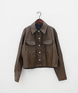 ライトレザージャケット / Light leather jacket (3color)