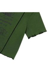 Hope Language Crop Tee_Green (6699087265910)