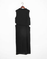 チューニングスプリットロングワンピース / Tuning Split Long One Piece (2color)