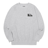 BACK POINT GRAPHIC SWEATSHIRT [MELANGE GRAY]