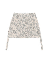 [NF] PETAL CARGO MINI SKIRT (IVORY)_F23QD851