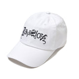 タウポベースボールキャップ / TYPO BASEBALL CAP WHITE / BLACk