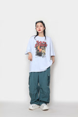 スナップワイドカーゴパンツ / Snap Wide Cargo Pants