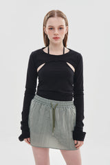 BRICK WIND SKIRT (6670223081590)