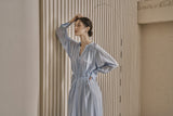 ミシックドレス/MYTHIC DRESS_BLUE GRAY
