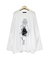 スクラッチスリーブT / Scratch Sleeve Tee (2 color)