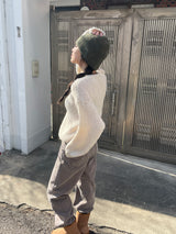 About balloon round knit 