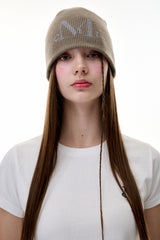 MUCENT SIGNATURE BEANIE (BEIGE)