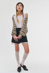 リボンレースアップローファー / ribbon lace-up loafers