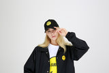SMILE LOGO BALLCAP (BLACK) (6699085496438)