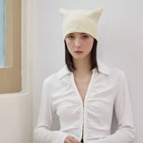 VZ Square Beanie / White