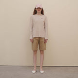 Oat Waffle Button Tee