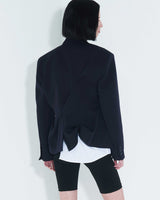 ピンチドテーラードジャケット / DOZI - Pinched Tailored Jacket _ Dark Navy