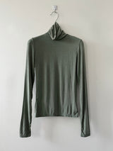 アースハーフタートルネックTシャツ