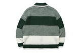 キューブニットカーディガン/RMTC CLUB KNIT CARDIGAN_GREEN