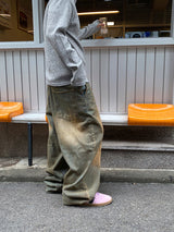 No.0489 coating denim balloon PT (3color)