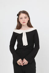 パーミナインオフショルダーTシャツ / peminine offshoulder t-shirt
