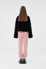 ビッグチェリーボアファージャンパー / BIG CHERRY BOA FUR JUMPER [BLACK]